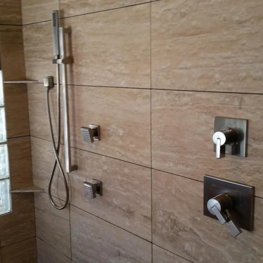 Shower fixture installation for Water Heater Replacement in Henrietta